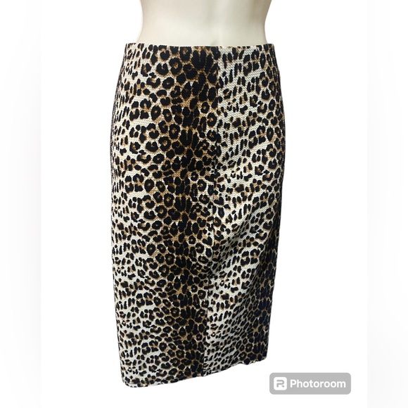 Brat Star Midi Skirt Animal Print women size S - Picture 2 of 5